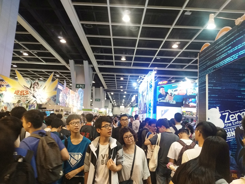 香港动漫节嘉年华氛围