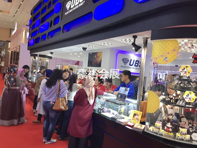 印尼珠宝展JIJF展会现场