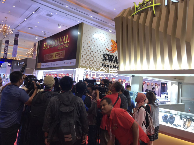 印尼珠宝展JIJF展会现场