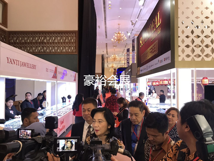 印尼珠宝展JIJF展会现场