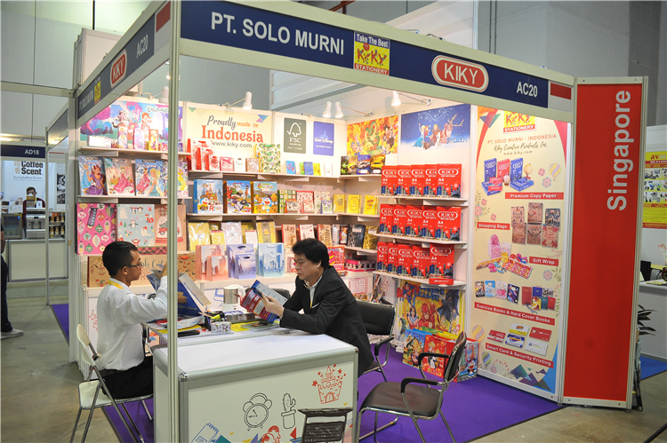 新加坡文具及办公用品展展会现场